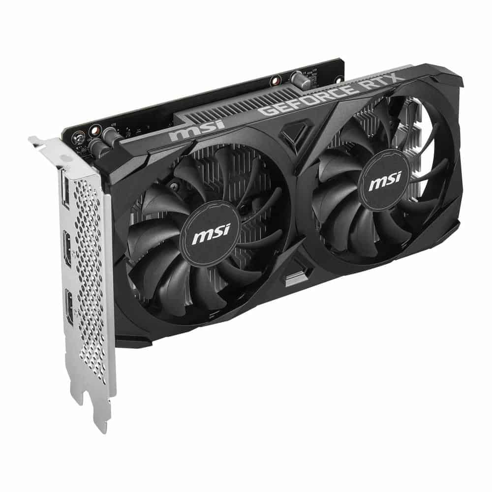 (image for) MSI NVIDIA GeForce RTX 3050 6GB VENTUS 2X OC Ampere Graphics Card